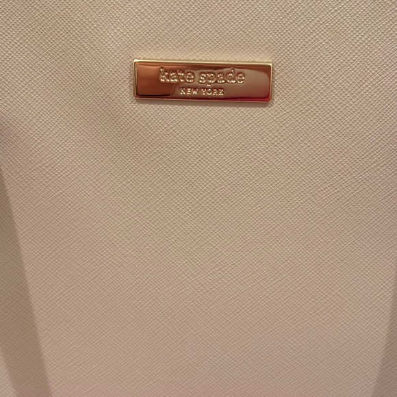 kate spade Blush Pink and Black Saffiano Satchel - Picture 4 of 9